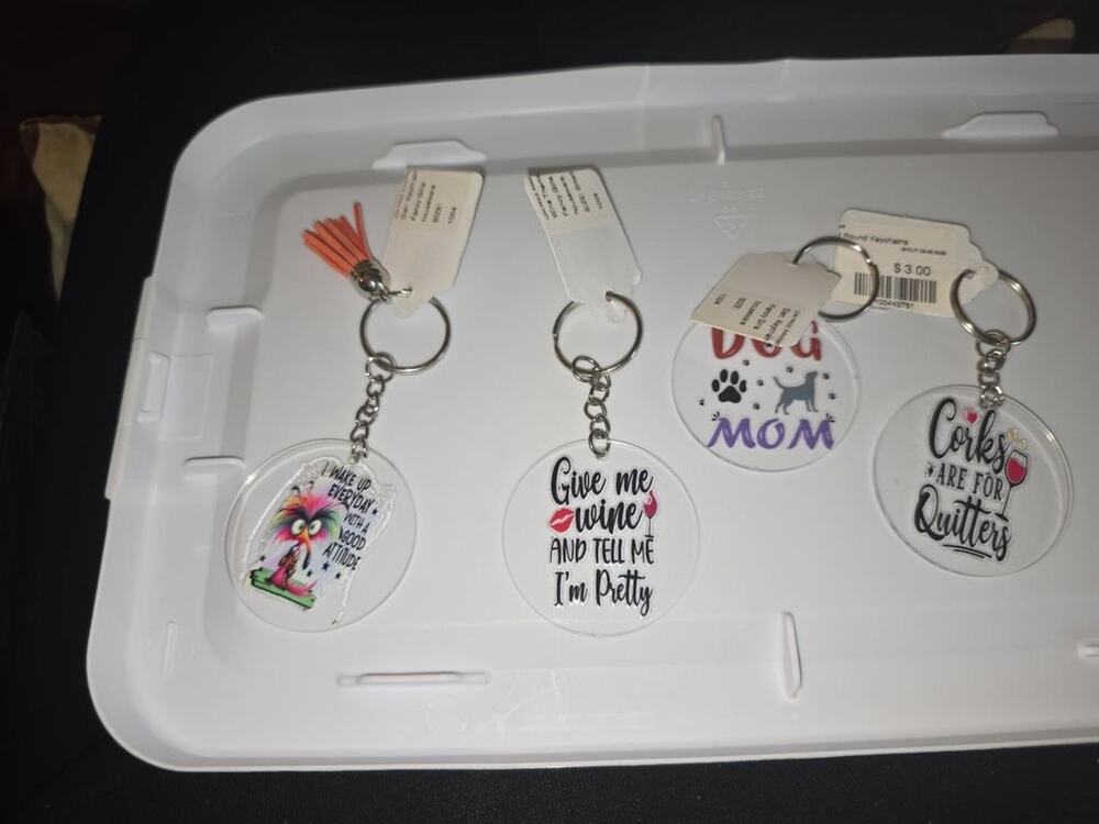 Humorous Keychain Set